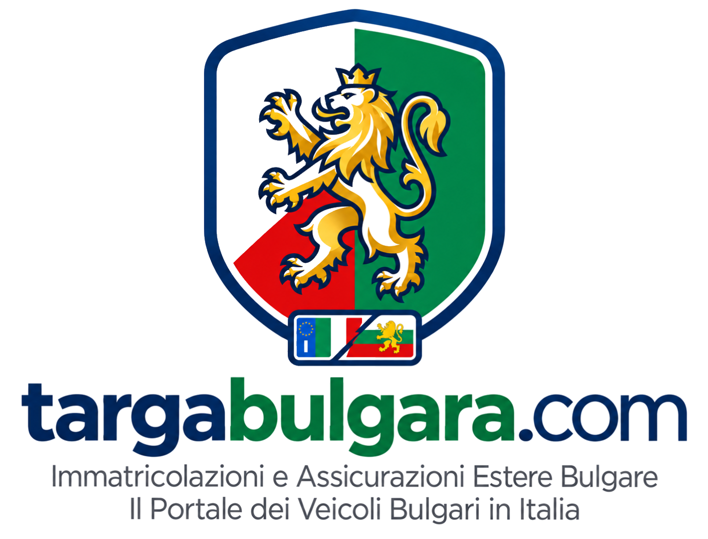 Logo TargaBulgara per programma affiliazione italiano, servizi automotive, assicurazione bulgara, immatricolazione e veicoli con targa estera in Italia