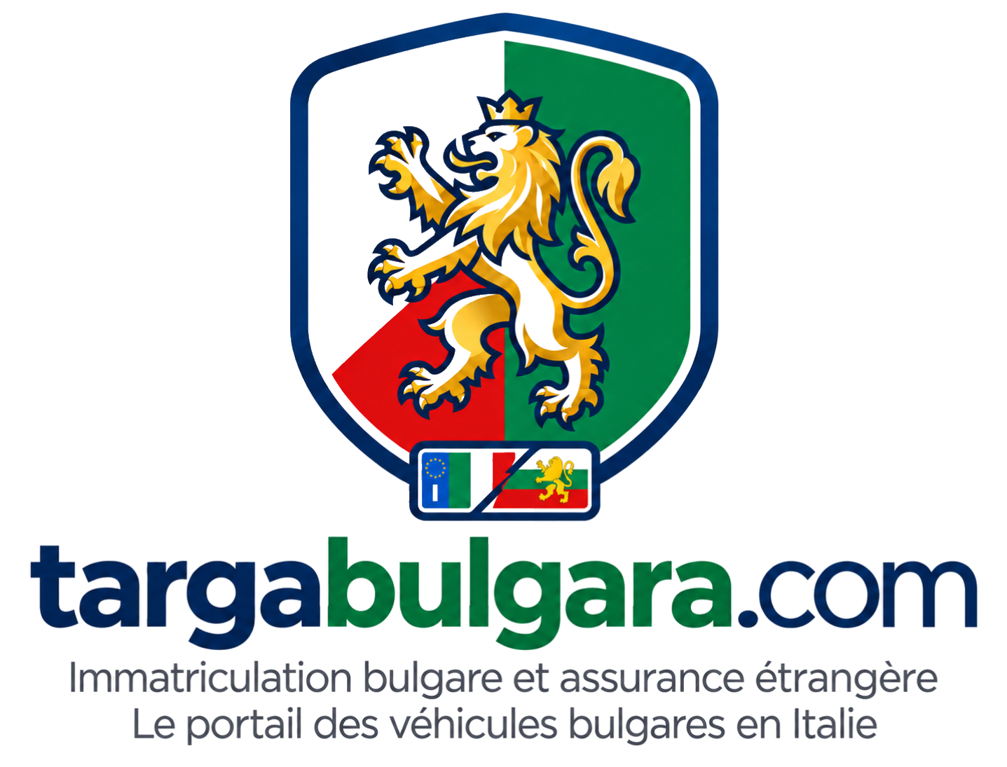 TargaBulgara : assurance bulgare, immatriculation étrangère et mobilité en Italie Logo TargaBulgara pour assurance bulgare et véhicule étranger en Italie